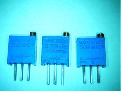 【廠家直銷可調電精密電阻 3296/102, 103,104,502】價格,廠家,圖片,固定電阻器,東莞市樟木頭鉦凱電子經營部-